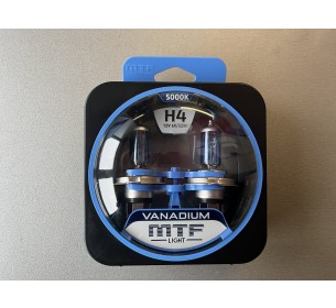 Лампа галогеновая H4 MTF Vanadium 12V 5000K 55/60W