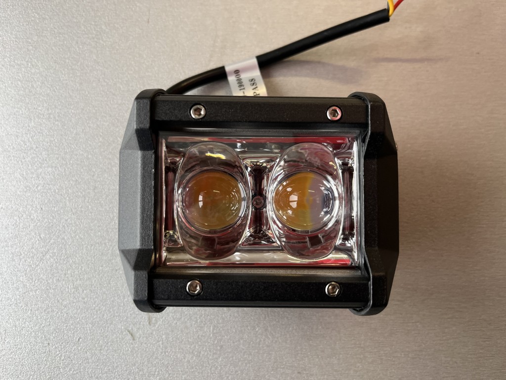 Фара светодиодная 60W SQ 2 Lens белый-желтый 12-24V, 04349