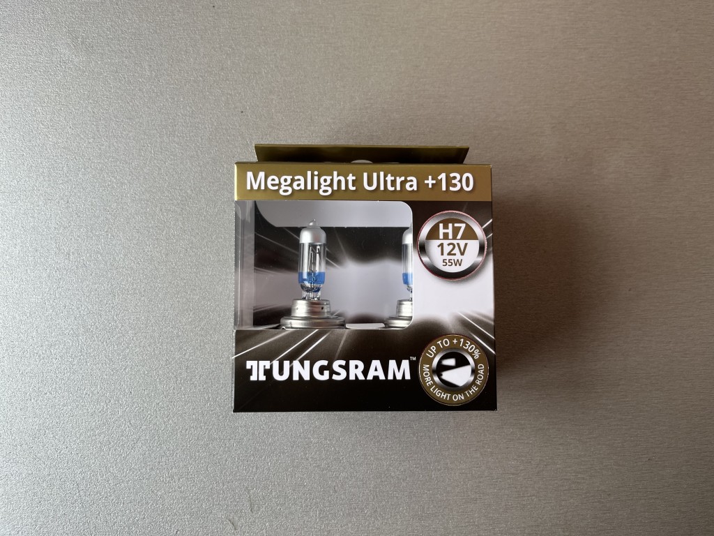 Комплект галогеновых ламп Trungsram H7 +130% Megalight Ultra 12V 55W