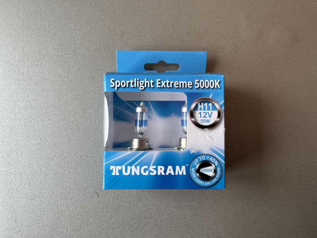 Комплект галогеновых ламп Trungsram H11 +40% Sportlight Extreme 12V 55W