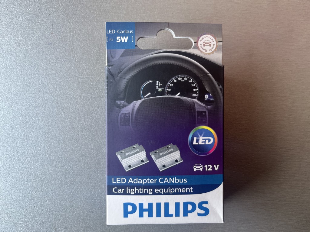 Led adapter CANbus Philips 5W 12V