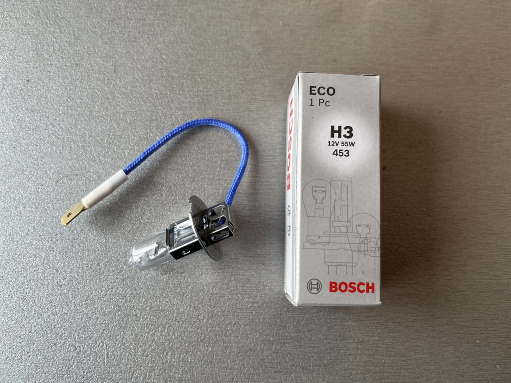 Лампа галогеновая H3 Bosch 12V 55W