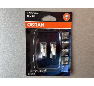 Светодиодные лампы W5W Osram Blue 12V 6800K
