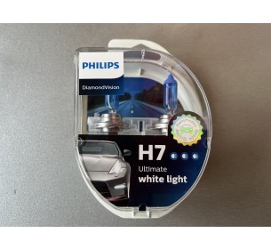 Комплект галогеновых ламп Philips H7 DiamondVision 12V 55W