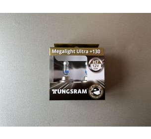 Комплект галогеновых ламп Trungsram H7 +130% Megalight Ultra 12V 55W