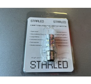 Светодиодная лампа Starled P21/5W с линзой 50W 12-24V 
