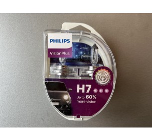 Комплект галогеновых ламп Н7 Philips VisionPlus +60% 12V 60/55W
